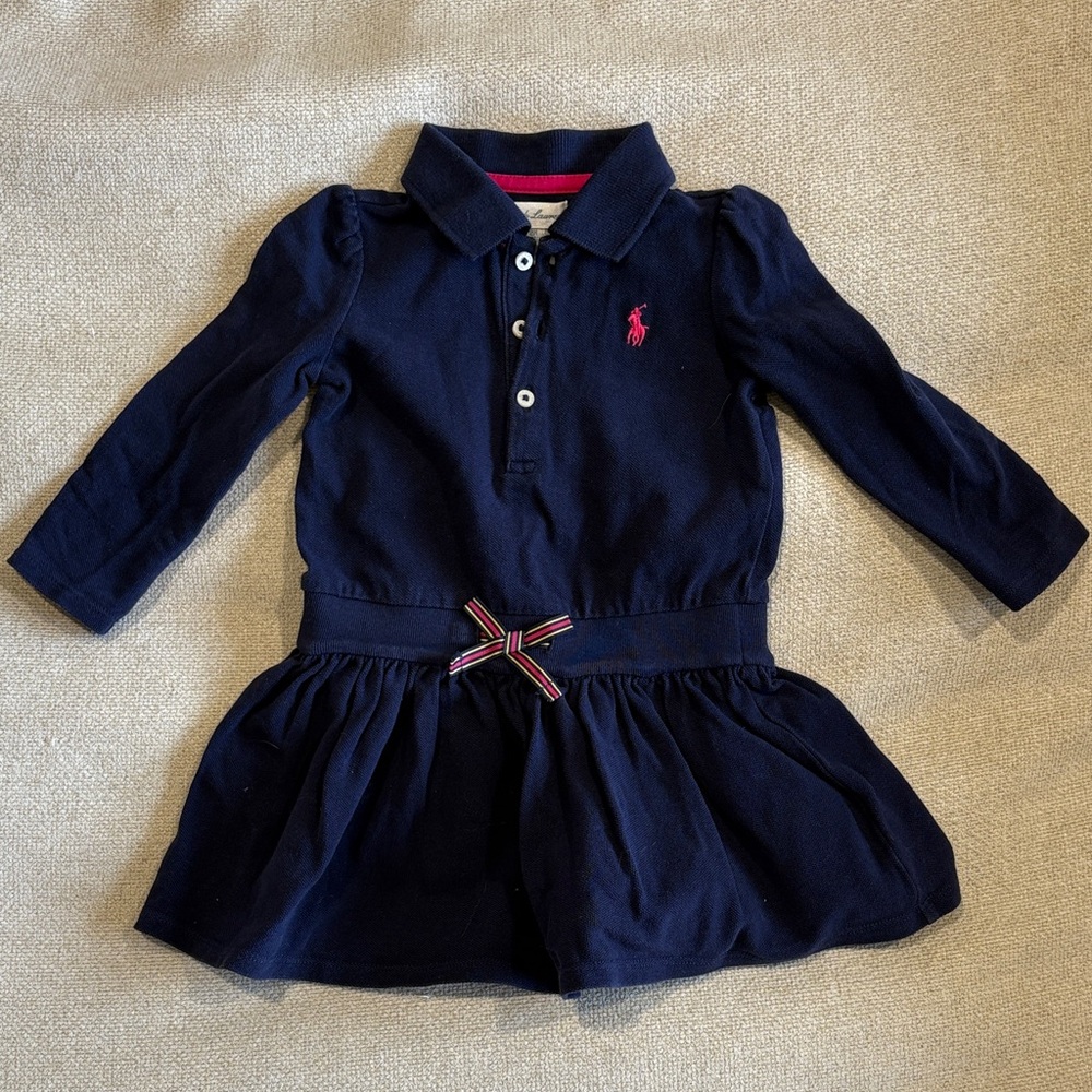 Ralph Lauren Long-Sleeve Polo Dress